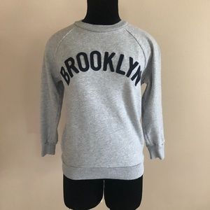 J. Crew Gray Brooklyn Crew Neck Sweater